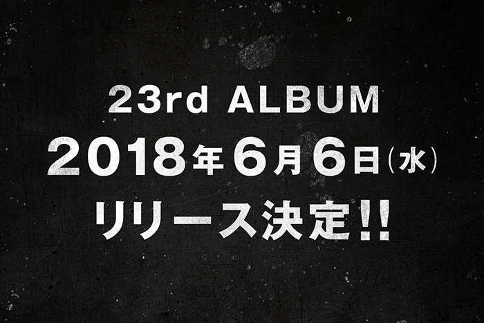 23rd ALBUM 発売決定！ 